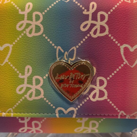 NWT - BETSEY JOHNSON Handbag Crossbody - “LUV” - Picture 7 of 11